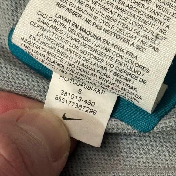 Nike Storm Fit Jacket Full Zip Training Women's Teal Size S GUC 381013-450 - Picture 7 of 10